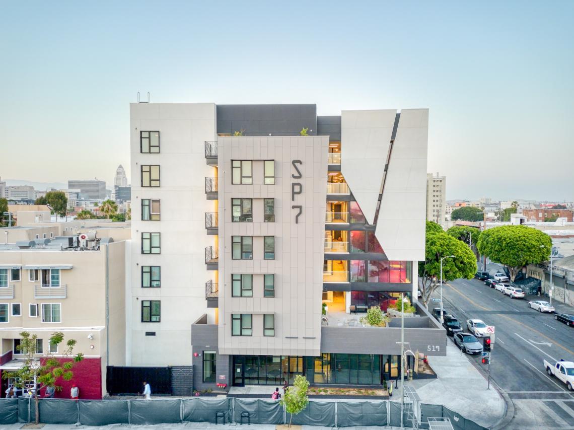 Skid Row Housing's SP7 apartments debut in DTLA Urbanize LA